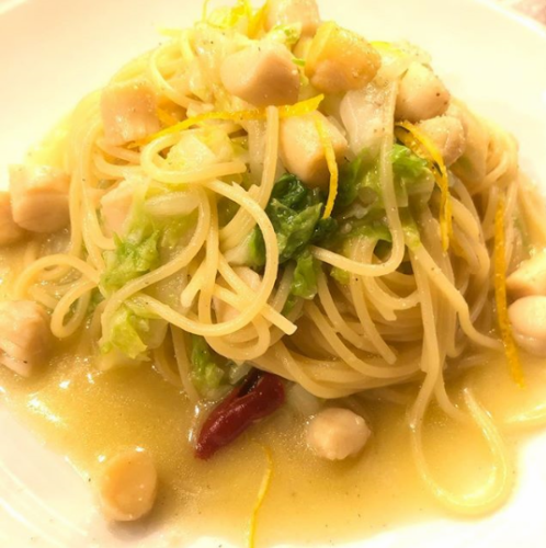 Chef's pasta of the day *You can choose from 2 types of special pasta every week! Large servings are also free!