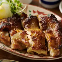 大山地鶏の柚子胡椒焼き