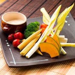 直接從產區! 著色新鮮蔬菜 Bagna cauda