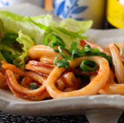 Rich and flavorful! Grilled squid