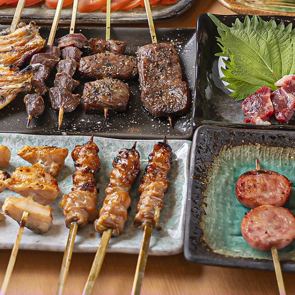 【新鮮素材】≪当日に串うち！焼きとり≫220円(税込)～