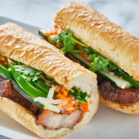 【お持ち帰りOK！】焼豚肉バインミー