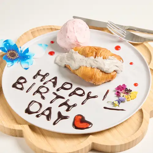 パンケーキ　デコレーション例