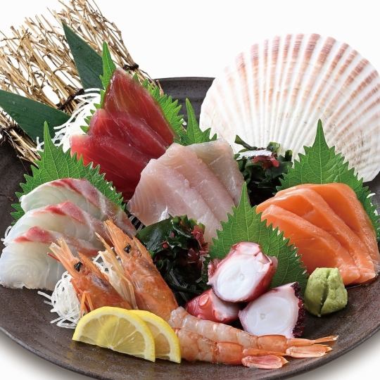 Assortment of 6 kinds of sashimi