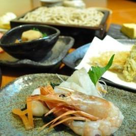 ご宴会・接待・法事にも【美蕎懐石】全７品＝4,600円（税込）