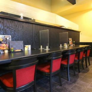 Counter seats where even one person can relax.Please enjoy our specialty "Hitsumabushi".
