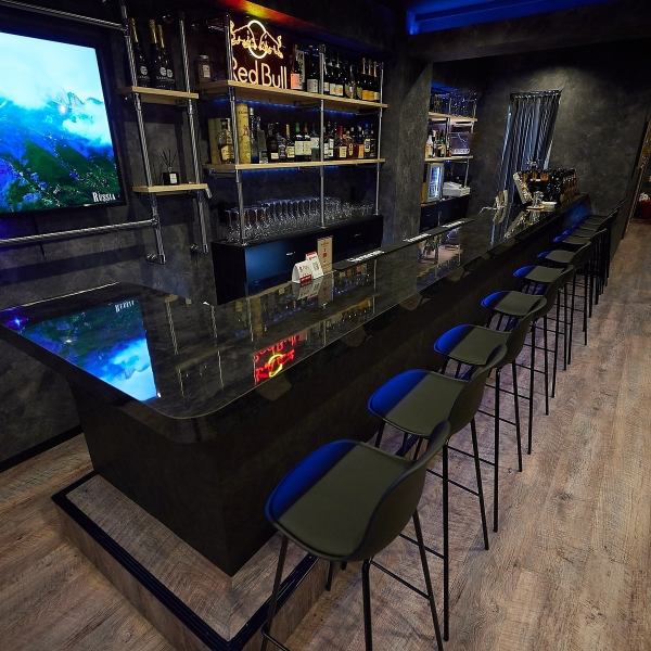 [Recommended for solo travelers★] Counter seats are special seats where you can enjoy a drink while chatting with the staff.We serve alcoholic beverages tailored to your tastes, so even bar beginners can feel at ease!