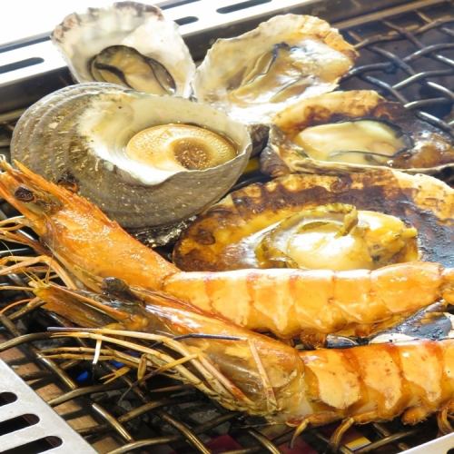 Enjoy scallops, turban shells and shrimp with great coupons!