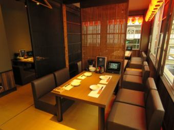 2階のお座敷席。