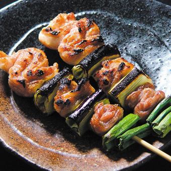 ねぎ身（塩・タレ）　一本