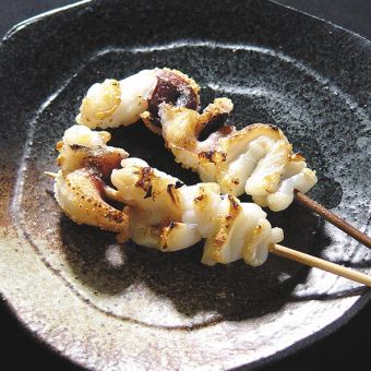 ゲソ塩焼　一本