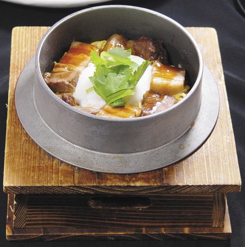 角煮釜飯