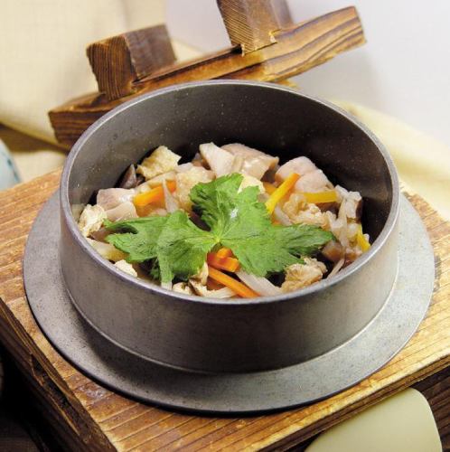 鶏の五目釜飯
