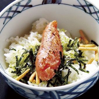 お茶漬け 炙り明太子