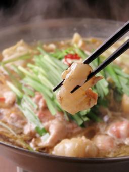 熟成醤油ベースのもつ鍋 二人前