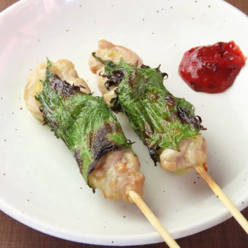 しそ巻き (梅肉) 二本
