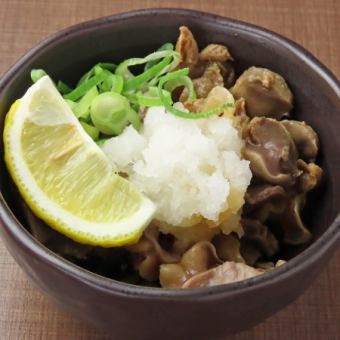 砂肝ポン酢