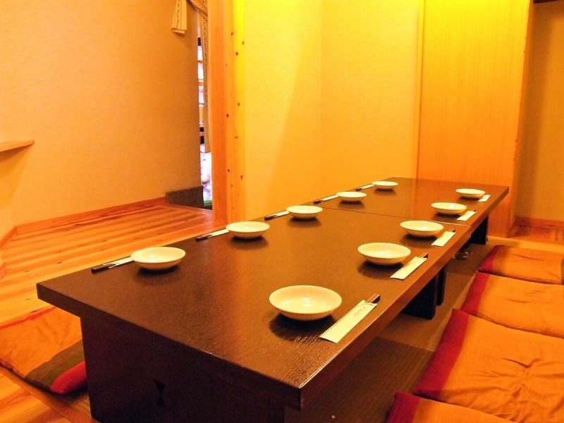 なんとお座敷個室もあり、接待、会食などにご利用頂けます。