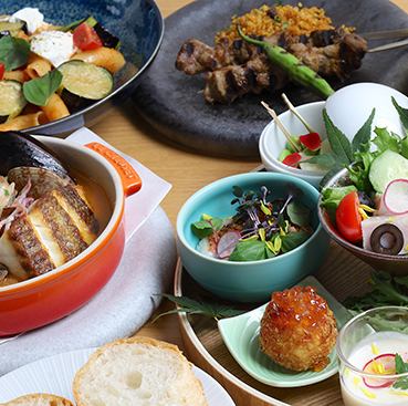 ◆◇太陽と海の恵みが詰まった一皿をご用意◆◇UMaMi自慢のコース料理　4,950円（税込）～