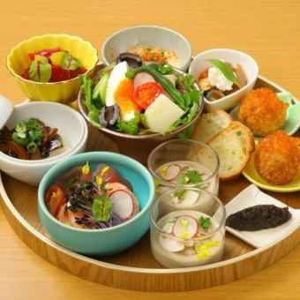 地中海オードブル9種盛り合わせ