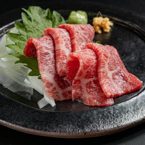 黒毛和牛トロ刺身