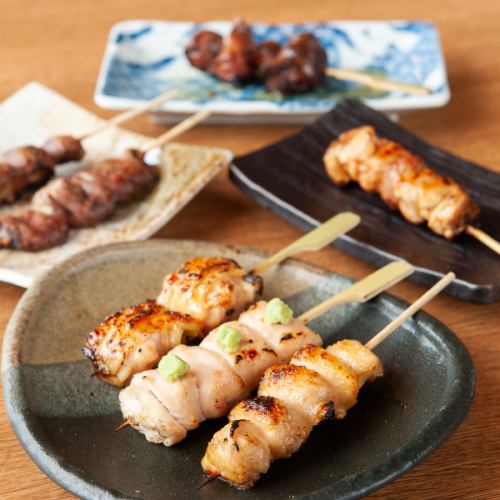 産地にこだわった焼き鳥