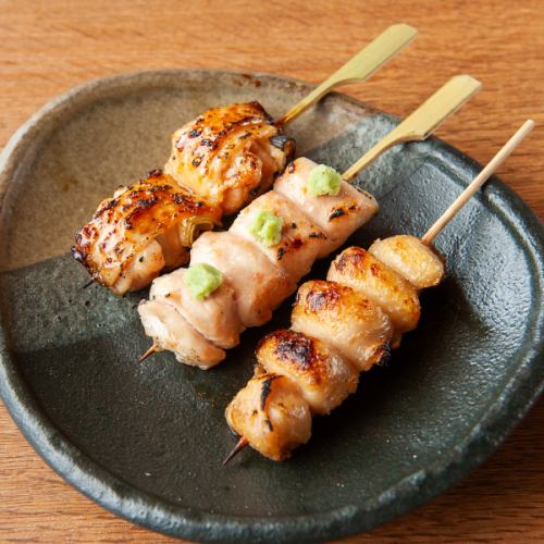 こだわりの備長炭使用！炭火ならではの香りが楽しめる◎