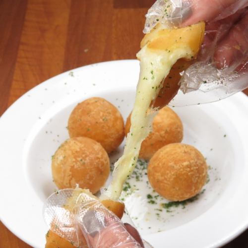 cheese in potato balls