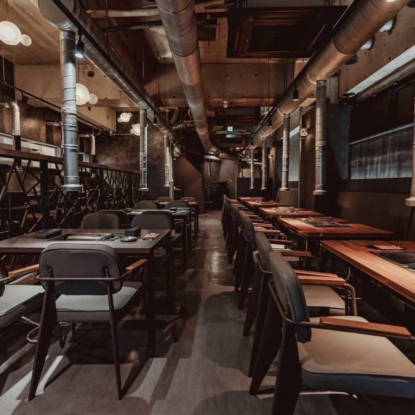 【女子会、デートにも◎】雰囲気◎の店内で美味しい焼肉を♪着席で全78席もございます。会社宴会や少人数飲み会にもオススメです！お気軽にご相談ください。