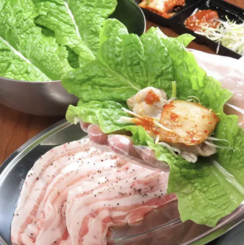 五花肉（1人份）*可供2人或以上食用。