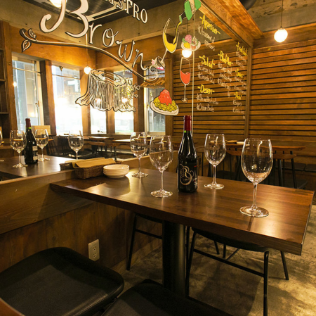 ◆ Small groups of 15 to 20 people can be reserved ♪ We also accept reservations for small groups of banquets in the semi-private room at the back of the store ☆ Please contact us for the number of people, budget, etc. <Shibuya Meat Girls' Association Cheese Wine Charter party all-you-can-drink>