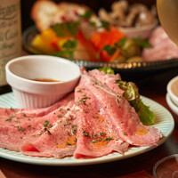 2 hours all-you-can-drink "Roast beef course" [12 dishes/5000 yen tax included] 12 dishes