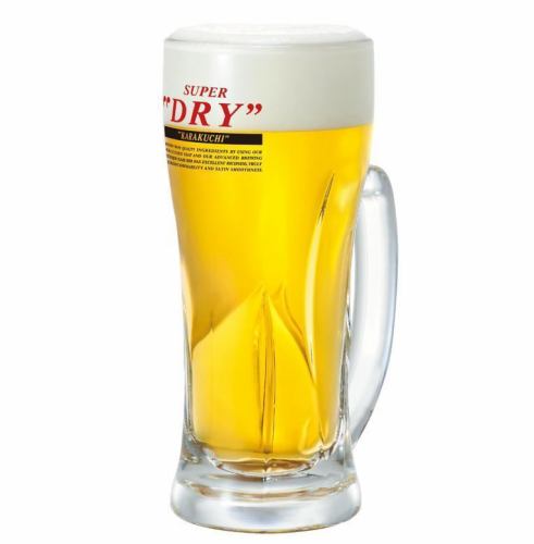 Draft beer is 220 yen on weekday nights.