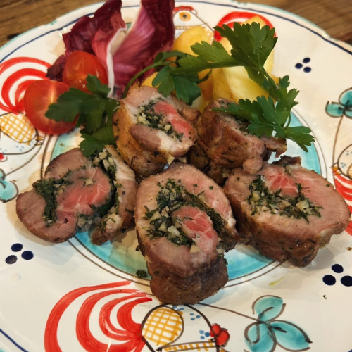 豚肉の香草ロースト