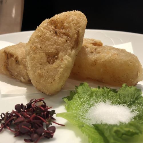 Deep-fried radish