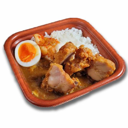 Fried chicken curry