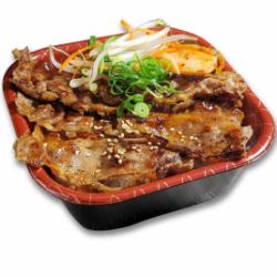 Kalbi rice bowl (soy sauce)