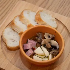 培根蘑菇蒜蓉酱