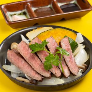 Kobe beef steak lunch set 60g