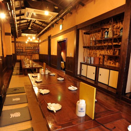 The private room can accommodate up to 40 people♪