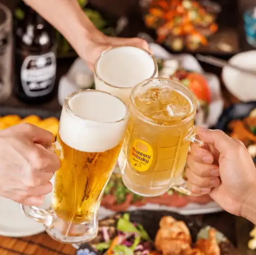 生ビール付飲み放題!
