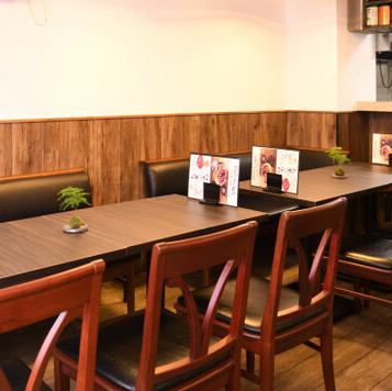 Enjoy your meal in a calm atmosphere!