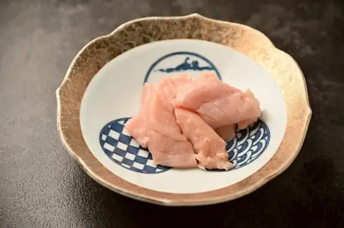 いちおし!【牛肉】特上ミノ オリジナル薬味ダレと一緒に。