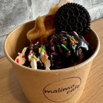 クロッフル　チョコレート