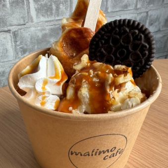 クロッフル　キャラメル