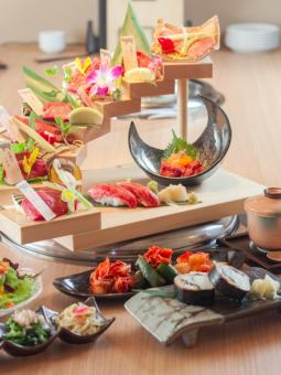 ≪Pikopiko套餐4,500日圓≫包含7種豪華菜餚