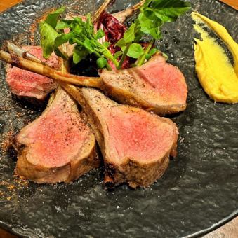 Roasted New Zealand Rack of Lamb