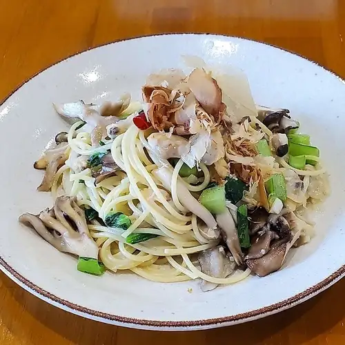 あさりとキノコ