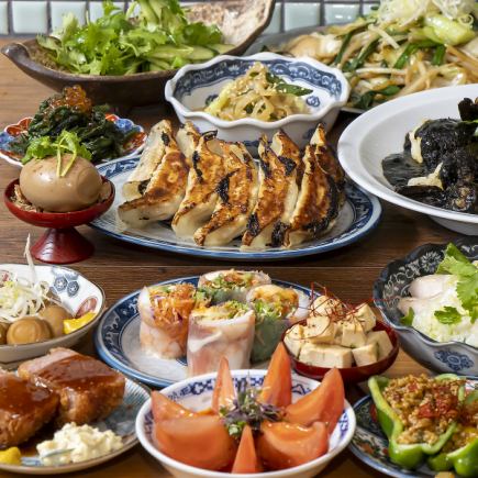 [All-you-can-drink included] "Banquet/Enjoyment Course" ~ 5 types of appetizers, specialty dishes, and dessert ~ 4,500 yen course