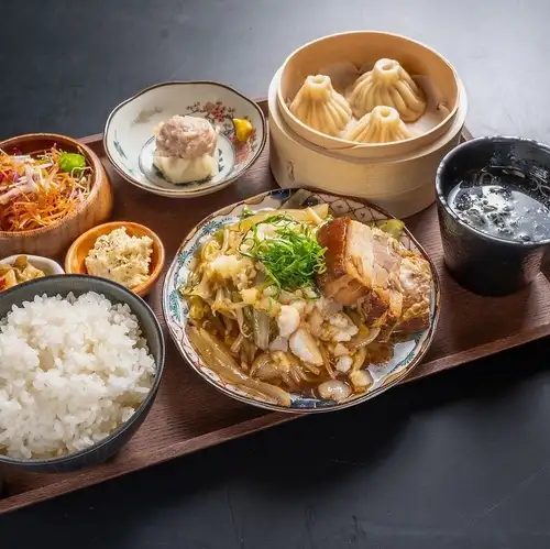 【二郎系野菜炒め定食】